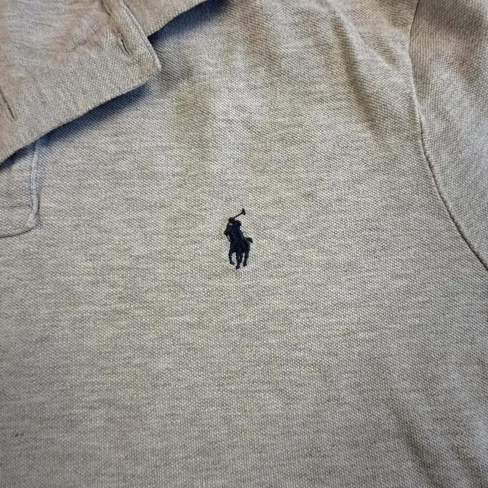Polo Ralph Lauren Classic Fit Gray Polo Shirt‎ XL #1775